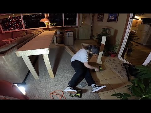 Christmas 2024 | Assembling the Village Tables