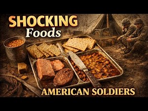 SHOCKING Foods American Soldiers Ate In Camps during WW2