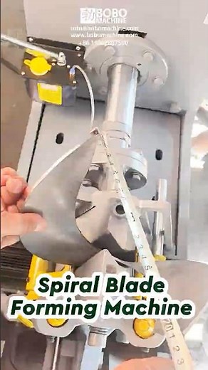 Sectional Spiral Blade Forming Machine Conveying Screw Flight Machine