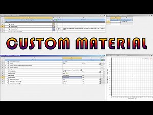 ✅💯✅Defining Custom Material | Ansys Structural