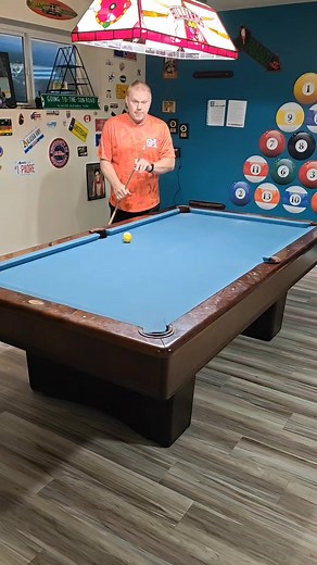 The "Push" Shot for Dummies 😁 #billiards #pool #pooltricks #trickshots #tricks #artisticpool #8ball #9ball #10ball #BigAl #BigAlsbilliards #efren #efrenreyes #efrenbatareyes #venom #venomtrickshots #seyberts #jump #jumpshot #carom #combo #forcefollow #push | Al Toelle