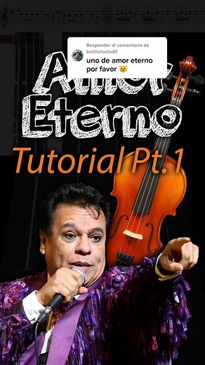 Respuesta a @bolillotostad0 Tutorial Amor Eterno en Violín 🎻- Parte1 #tutorial #amoreterno #juangabriel #violin #aprendeentiktok #comotocar