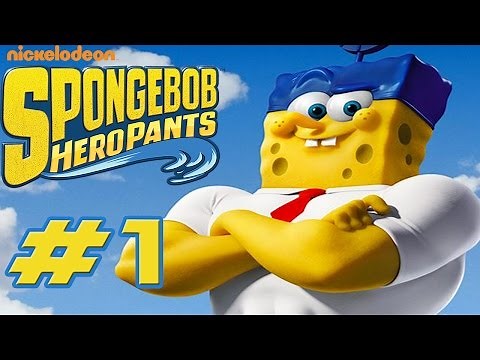 SpongeBob HeroPants 3DS - Walkthrough Part 1 [HD]