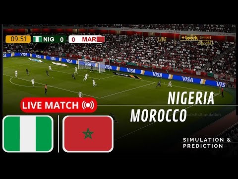 Last Minutes Nigeria 0-0 Morocco | Africa Cup Of Nations AFCON 2026 | Simulation/Recreation
