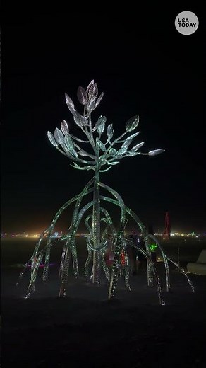 Nevada desert blooms with self expression at Burning Man 2026