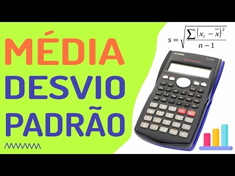 MÉDIA E DESVIO PADRÃO NA CALCULADORA CIENTÍFICA
