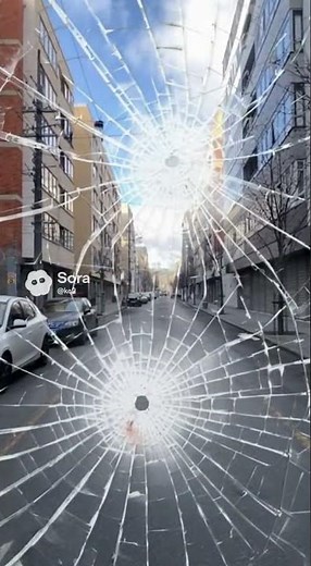 画面が一瞬で割れた衝撃映像｜直撃した瞬間を記録 #画面割れ #ScreenBreak #衝撃映像 #Impact #shorts