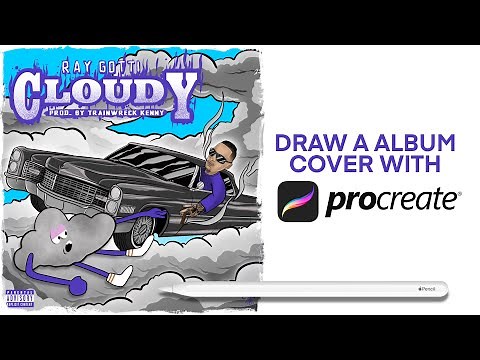 Draw a Album Cover with Procreate | From Start to Finish