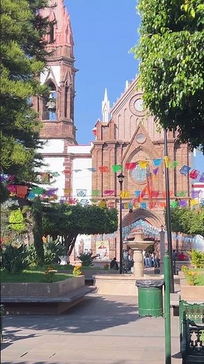 Plaza principal de Chavinda Michoacan #travel