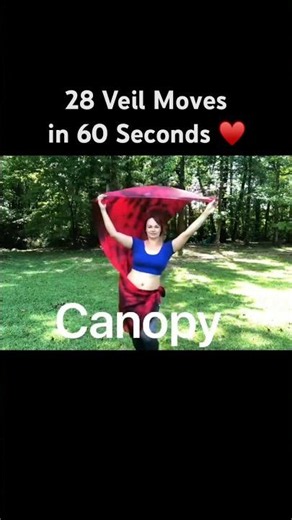28 Veil Moves in 60 Seconds ❤️