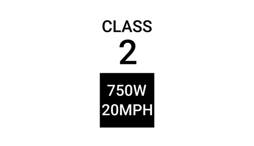 Free Download: eBike Class 1 & Class 2 Label Stickers (Printable Waterproof Designs)