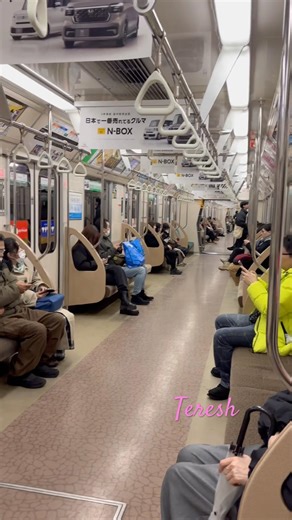 In Japan 🇯🇵 silence speaks louder than words 🚃 #japantravel #japanlife #hokkaidotravel