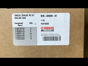 Yamaha tachometer install 6Y8-8350T-22-00 RPM/Troll computer #boat #yamaha#outboard motor #fishing