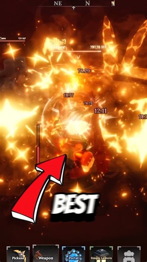 How To Make The BEST WEAPON In The Forge #theforge#roblox#theforgeroblox