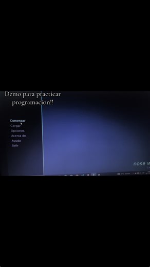Demo de Programación para Visual Novels