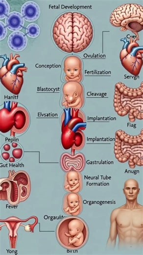 From Egg to Baby: The Amazing Journey of Human Life 🧬👶 | Medi Shorts