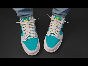 HOW TO LACE NIKE DUNK LOW LOOSELY LACING