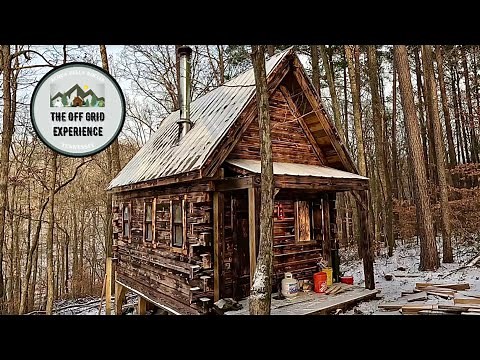 First Night in the Off Grid Cabin at -3° F Outside | How Cold was it Inside? | R-Value?