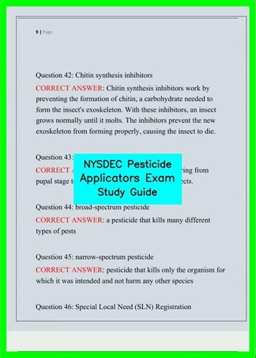 NYSDEC Pesticide Applicators Exam Study Guide video