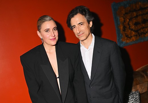 Greta Gerwig and Noah Baumbach Attend the London Film Festival