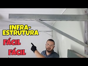 How to Make Infrastructure for Electrical Cable Trays, Profiles, and Conduits. Easy Infrastructure