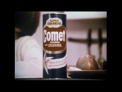 Comet Cleanser Commercial (Early 1970s)