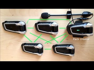 Cardo PACKTALK/BOLD - DMC Mesh Group Intercom for 5 riders