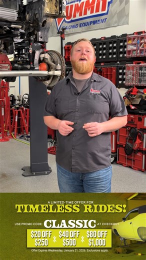 Summit Racing | 💥 Big savings at Summit Racing! Use promo code CLASSIC at checkout and score: ✨ $20 off $250 ✨ $40 off $500 ✨ $80 off $1000 Shop now 👉... | Instagram