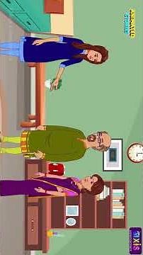 Success Story of A Poor Girl | Moral Stories | Cartoon | English Story | learn English | Motivation