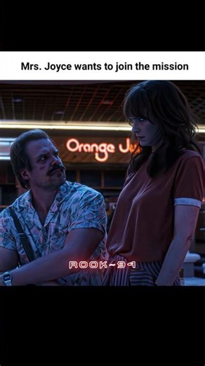 The Bickering duo - Joyce and Hopper edit | Montagem Differente #edit #shorts #viral Stranger Things