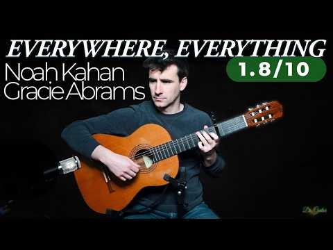 Everywhere, Everything Guitar Tutorial | Noah Kahan & Gracie Abrams | Dr. Guitar