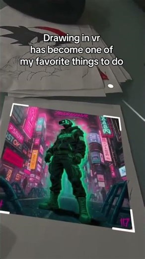 Drawing in VR is so much fun