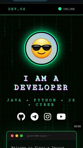 Free Hacker Theme Website Source Code | HTML CSS JavaScript