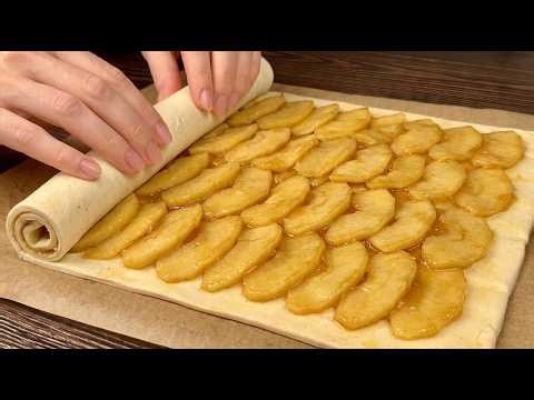 This Puff Pastry Trick Is AMAZING! If you have puff pastry, just add 2 apples!