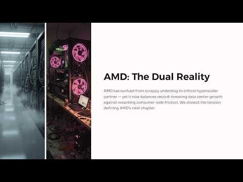 AMD's Dual Reality: $5.8B Data Center Record vs. Burning CPUs and the ROCm Problem