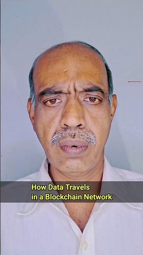 How Data Travels in a Blockchain Network