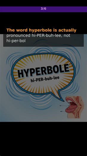 MASTER Hyperbole PRONUNCIATION