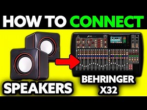 How To Connect Speakers to Behringer X32 (2025) - Step by Step