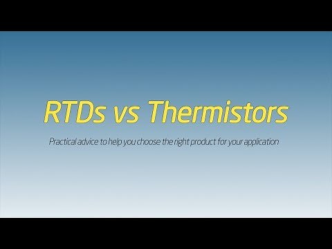 RTDs vs Thermistors