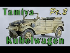 Tamiya Kubelwagen Kit Review and Build Part 2