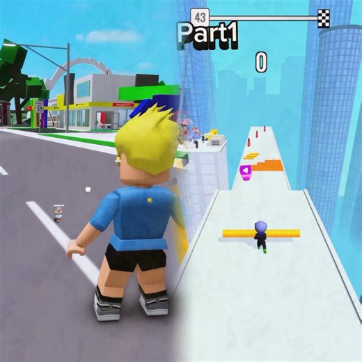 I became a Minecraft avatar in Brookhaven RP #shorts #roblox