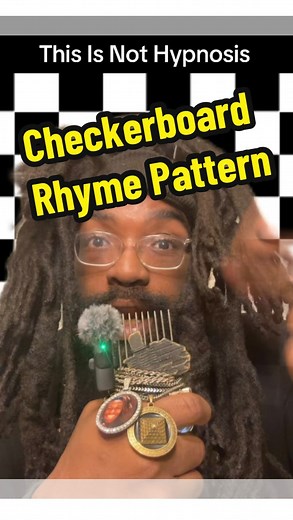 #checkerboard #chessboard #rhymescheme #greenscreen #howtorap | Rapperohm