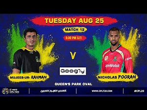EXTENDED MATCH HIGHLIGHTS MATCH 12 | JT v GAW | #CPL20 #CricketPlayedLouder #JTvGAW