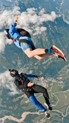 4.9K views · 12 reactions | Chasing clouds and questionable decisions…☁️廒☁️ - - - - #hobby #fun #fly #flying #motivation #sport #active #activities #passion #gopro #happiness #memestagram #workout #skydiving #skydive #adventure #holiday #memes #meme #memesdaily #parachute #ladies #extremesports #adventuretime #fall #slovenia #true #funny #funtimes | Didzis Ezerins | Facebook