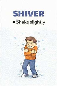 SHIVER Meaning in English | Common Word Explained with Examples