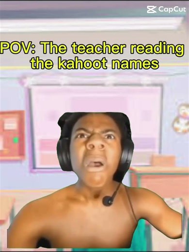 Teacher reading kahoot games#funny