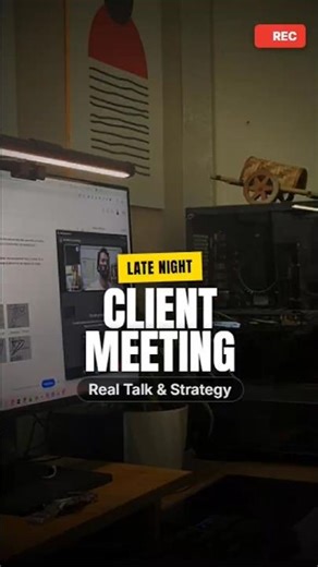 Late Night Client Meeting | Brand Strategy Session Behind the Scenes#farhanhadisdesign