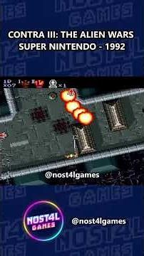 Contra III The Alien Wars - Super Nintendo - 1992