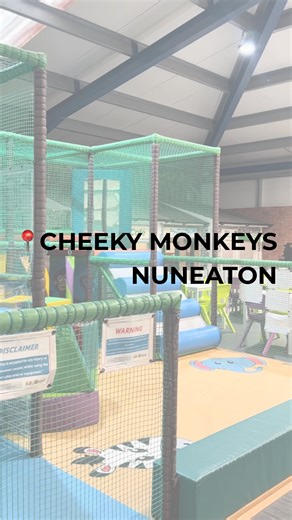 The Warwickshire Mum on Instagram: "🎉 Looking for a fun indoor play day in Nuneaton? Cheeky Monkeys Playcentre is brilliant for little ones! With a fantastic soft play area and Play Village, there’s so much to do that the 2.5-hour session flies by — worth every penny! 👶✨ 💷 Prices: • Under 6 months: Free • 6 months – 1 year: £3.95 • 1–3 years: £7.95 • 4+ years: £8.95 • Adult: £1.99 🅿️ Free parking on-site! The staff were super friendly, the space is clean and bright, and the Play Village adds