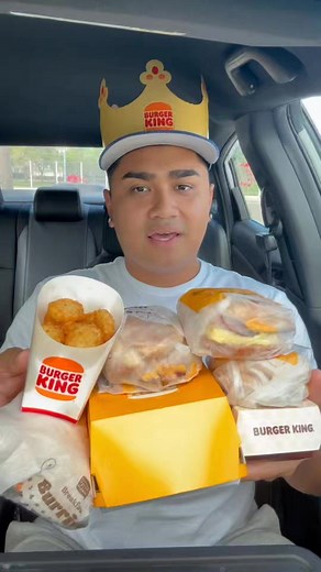 57K views · 734 reactions | Trying Burger King Breakfast! #fyp #fastfood #burgerking #review #mukbang | Natelo | Facebook